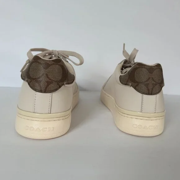 Coach Clip Leather Low Top Sneaker Size 11B New! - Picture 4 of 11